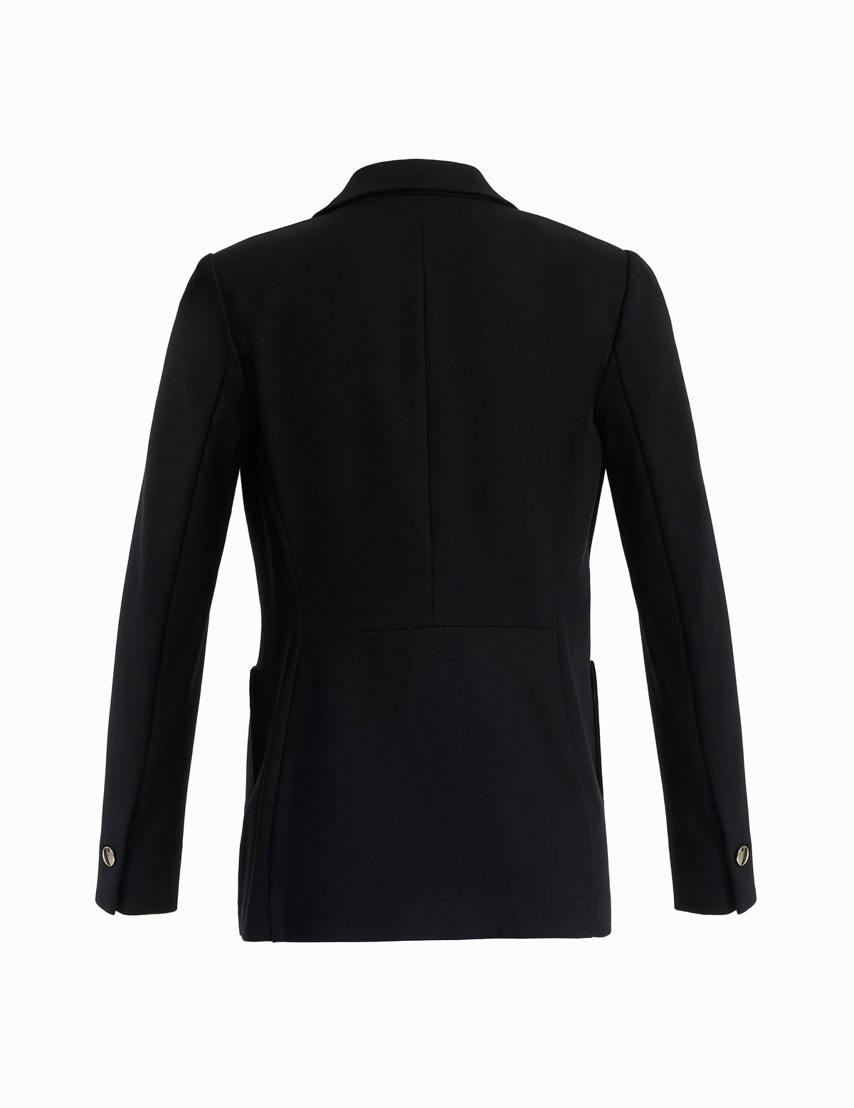 Anne Klein Plus Compression Faux Double Breasted Jacket