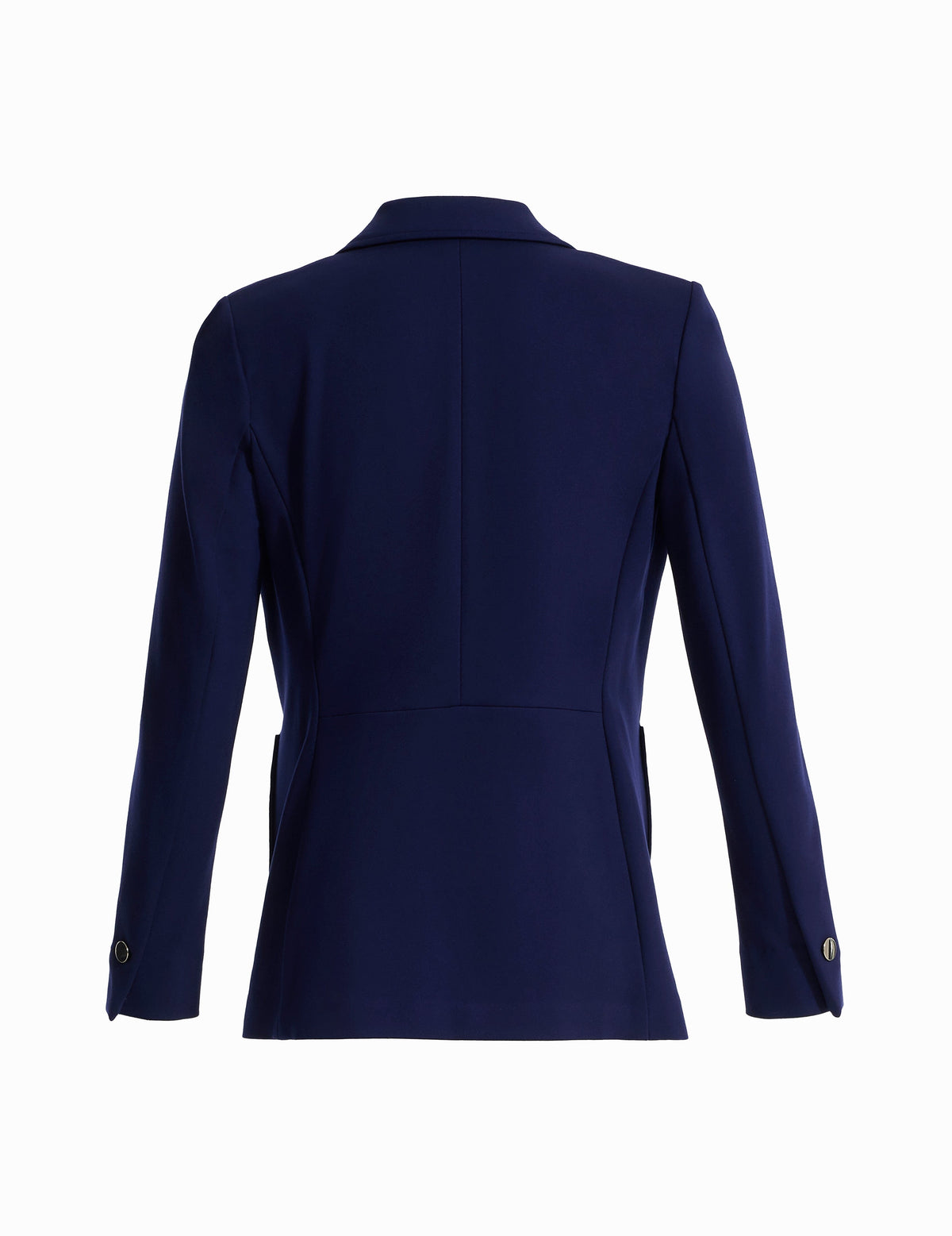 Anne Klein Petite Faux Double Breasted Jacket With Patch Pockets