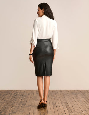 Anne Klein  Pull On Skimmer Skirt