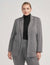 Anne Klein  Plus Size Notched Collar Jacket With Pockets- Sale