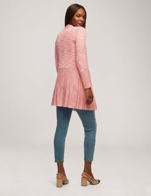 Anne Klein  Space Dye Yarn Monterey Cardigan- Sale