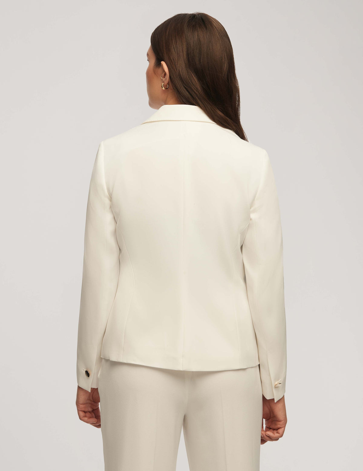 Anne Klein  Collection One Button Notch Collar Jacket- Clearance