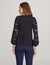 Anne Klein  Serenity Knit Lace Sleeve Tee- Sale