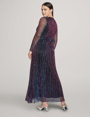 Anne Klein  Long Sleeve Maxi Dress