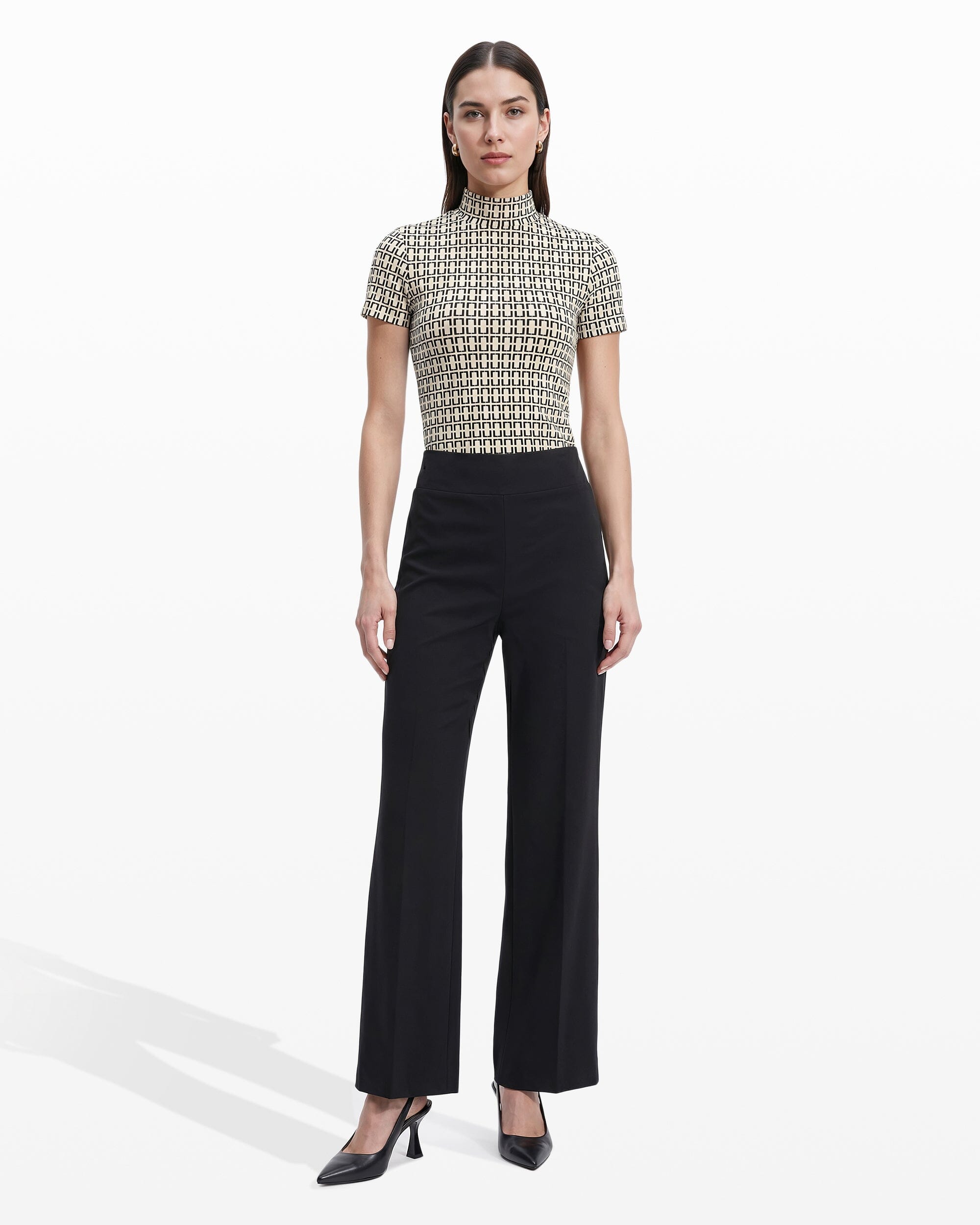 Anne Klein Pull On Wide Leg