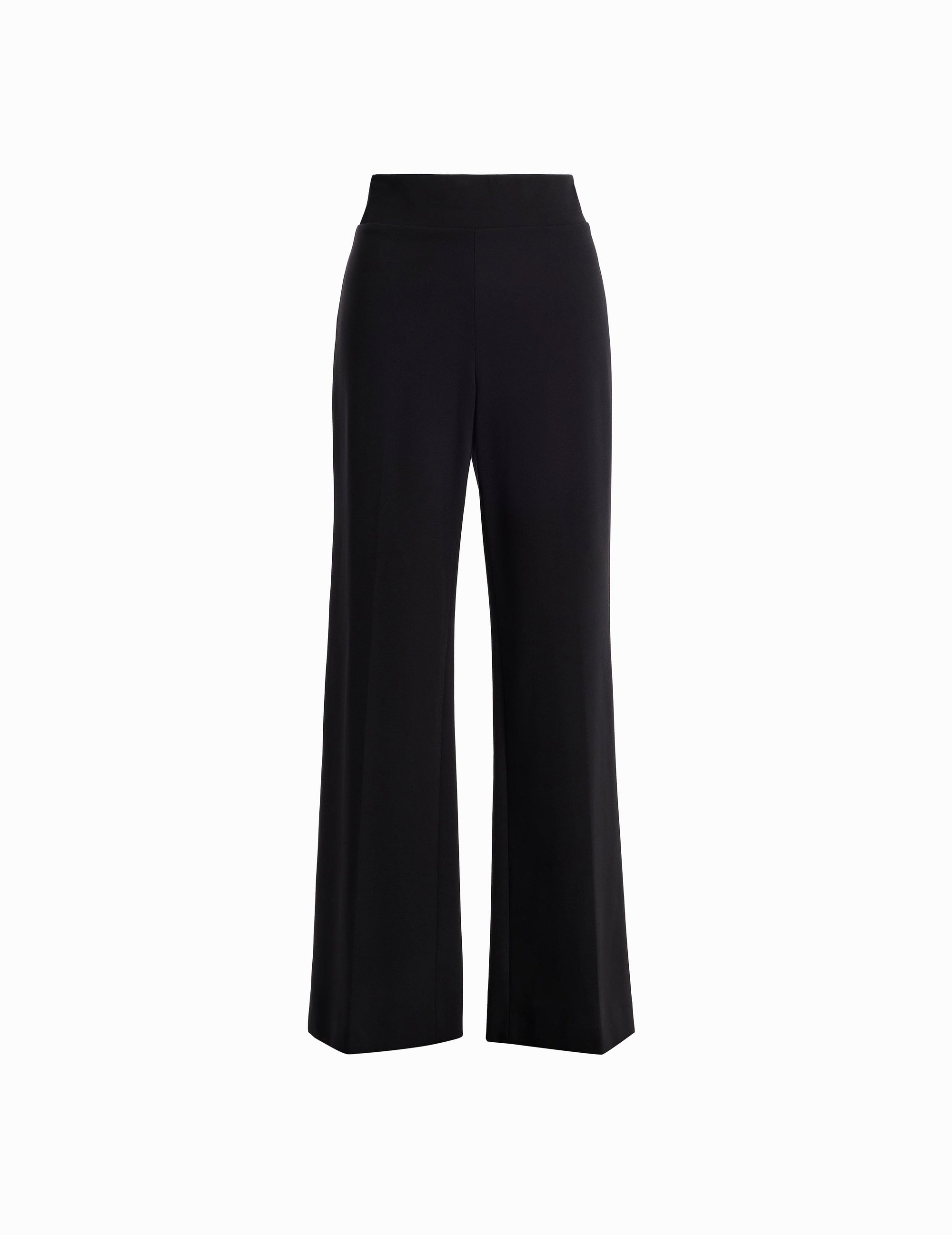 Anne Klein Anne Black Pull On Wide Leg