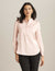 Anne Klein Cherry Blossom Long Sleeve Popover Tunic