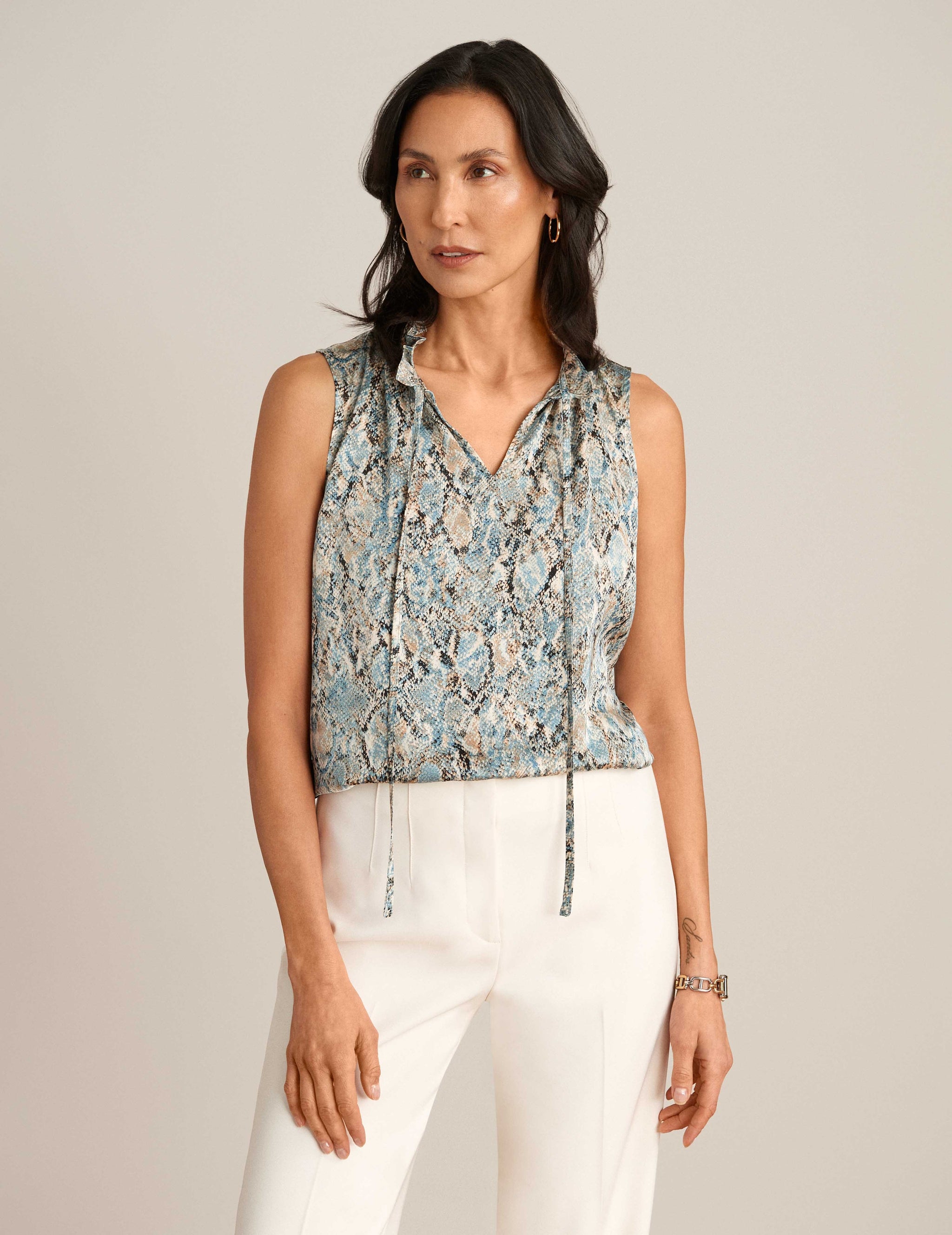 Anne klein sleeveless tops sale