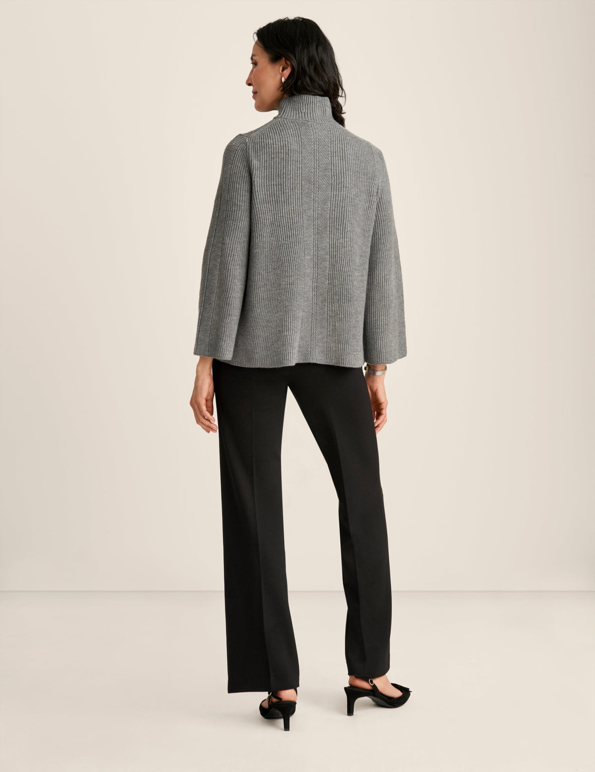 Anne Klein  Directional Stitch Sweater