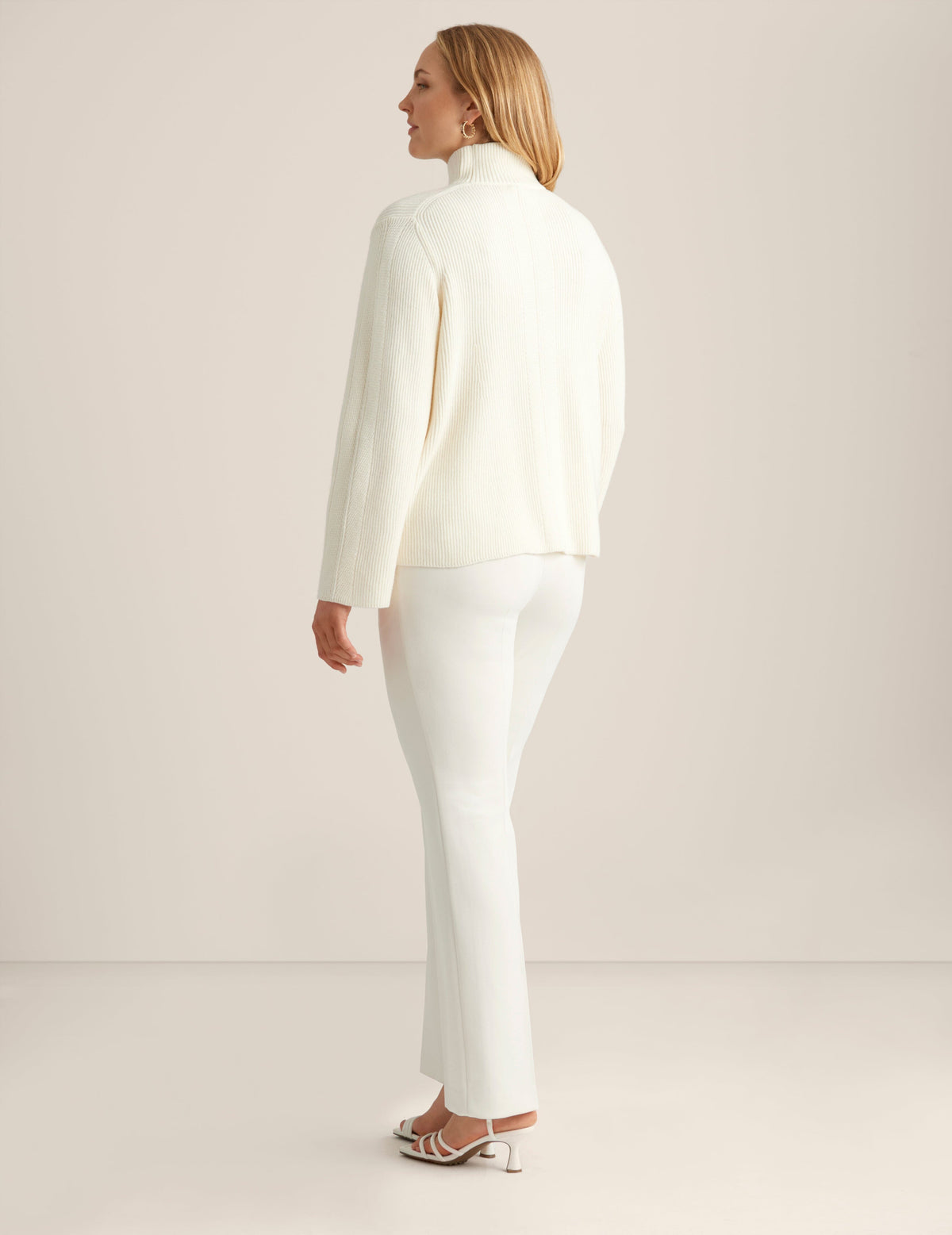 Anne Klein  Directional Stitch Sweater