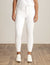 Anne Klein Soft White High Rise Fly Front 5-Pocket Skinny Ankle - Sale