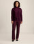 Anne Klein Deep Plum Malibu Cardigan