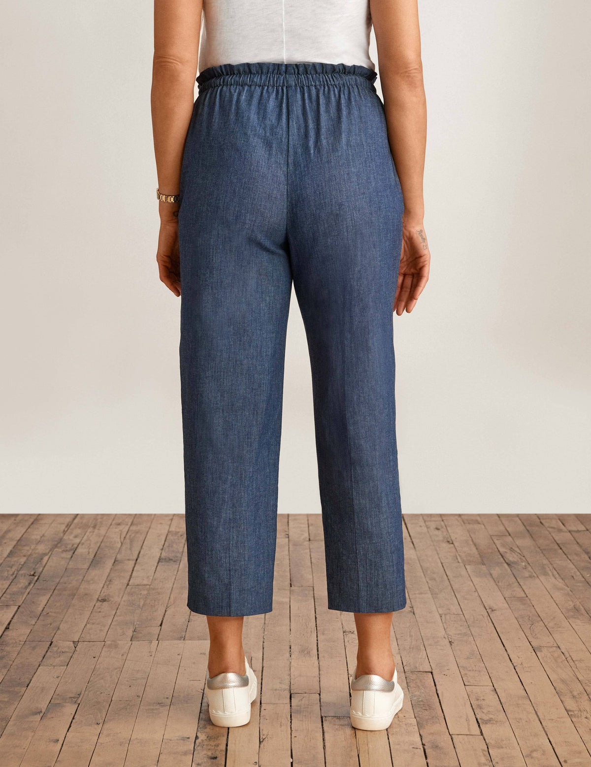 Anne Klein  Pull On Paper Bag Pant