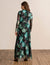 Anne Klein  Twist Front Maxi Dress