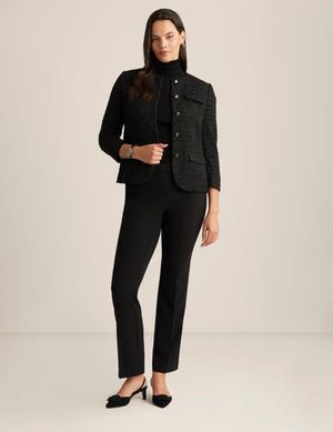 Anne klein tweed blazer hotsell