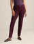 Anne Klein Deep Plum Fly Front Bootleg