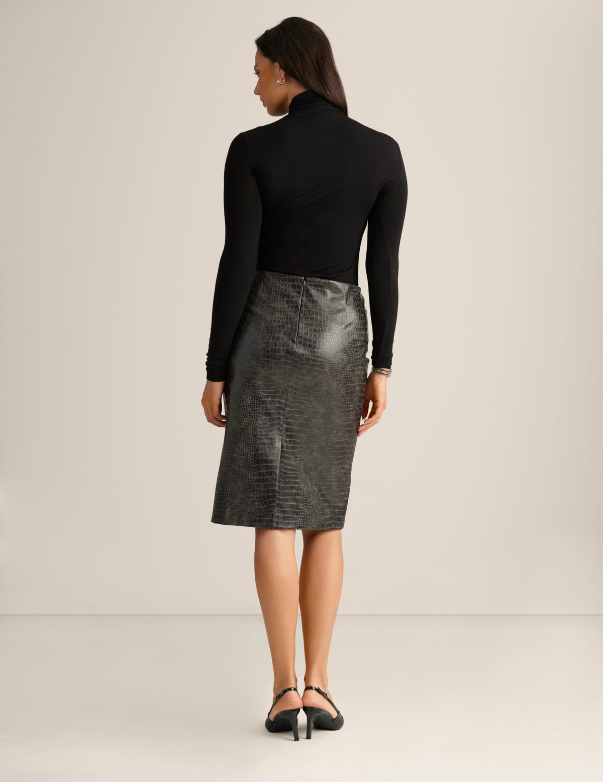 Anne Klein  Faux Skimmer Skirt