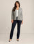 Anne Klein Graphite Heather Grey Malibu Cardigan