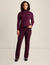 Anne Klein Deep Plum Long Sleeve Turtleneck - Sale