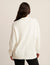 Anne Klein  Drawstring Mockneck Sweatshirt