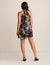 Anne Klein  Short Tiered Bow Dress