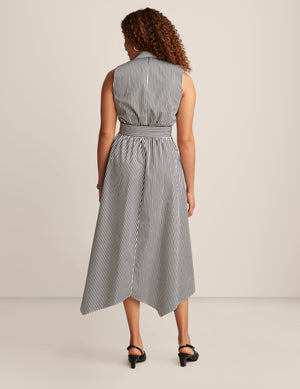 Anne Klein  Handkerchief Hem Wrap Dress