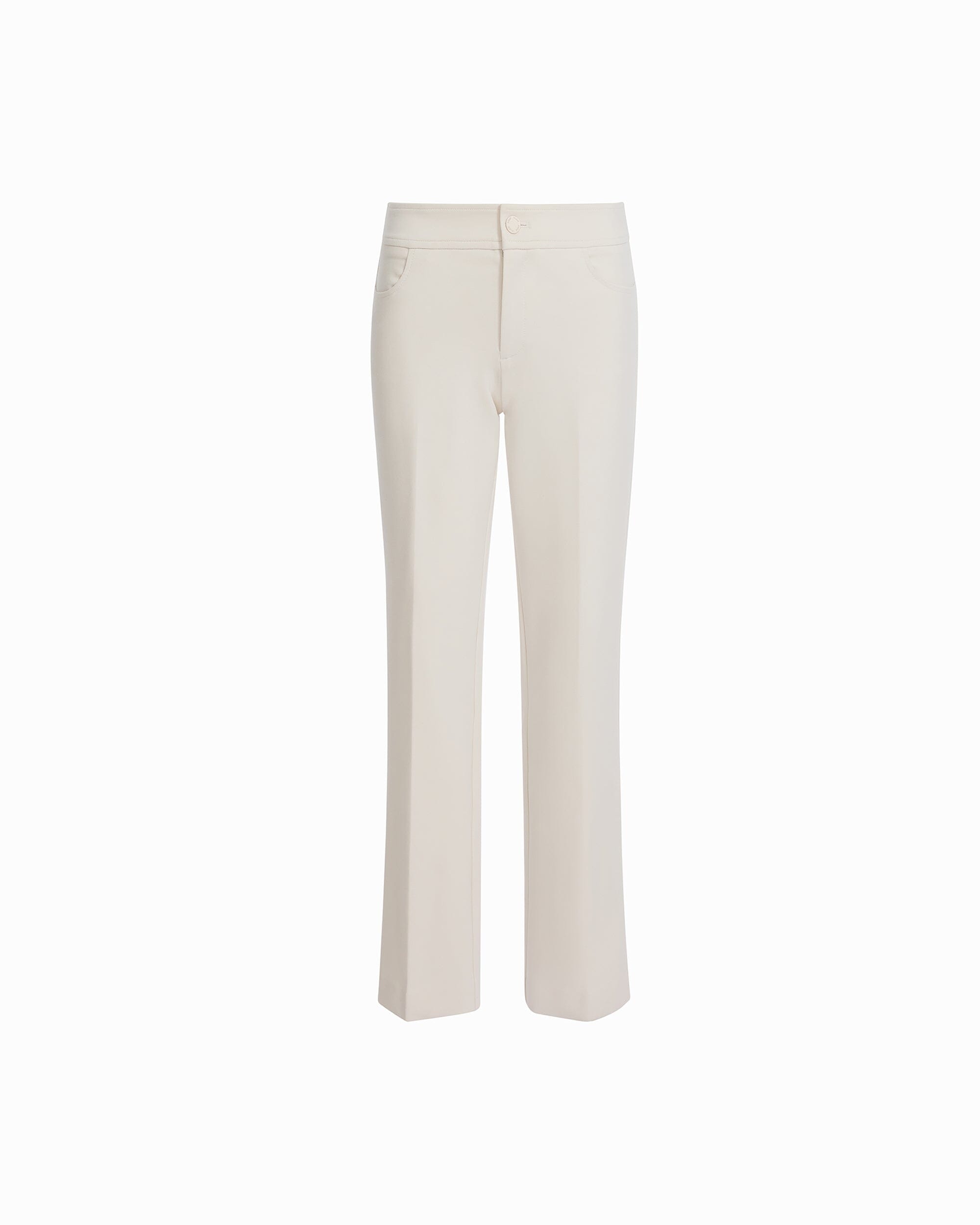 Anne Klein WHITE DOVE Petite Boot Cut Pant