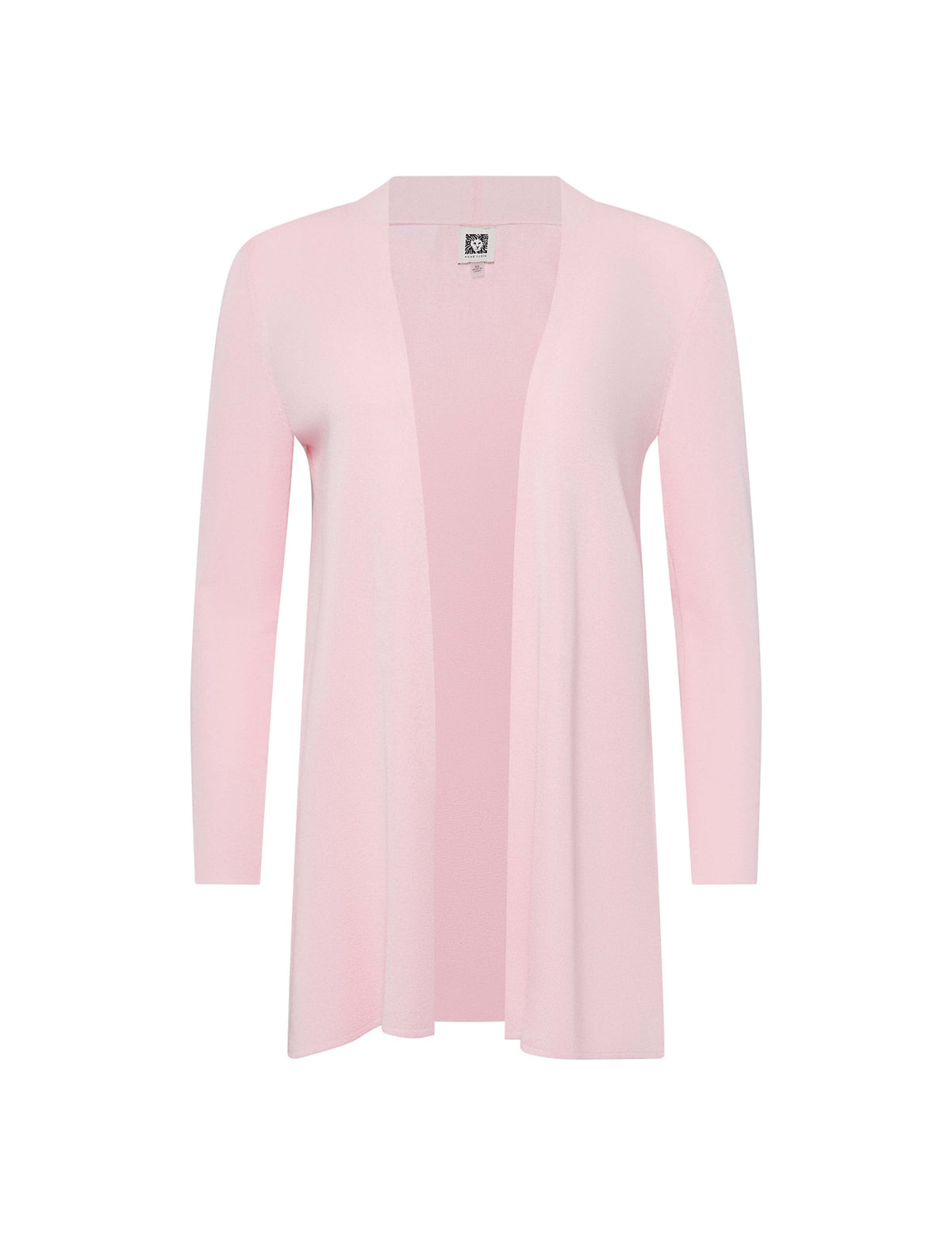 Anne Klein Peony Pink Nappa Cardigan