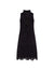 Anne Klein Anne Black Ruffle Collar Shift Dress