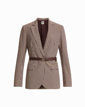 Anne Klein Belted Notch Jacket