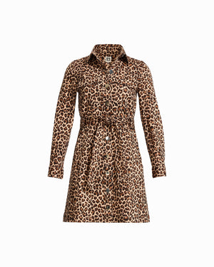 Anne Klein Long Sleeve Button Down Dress