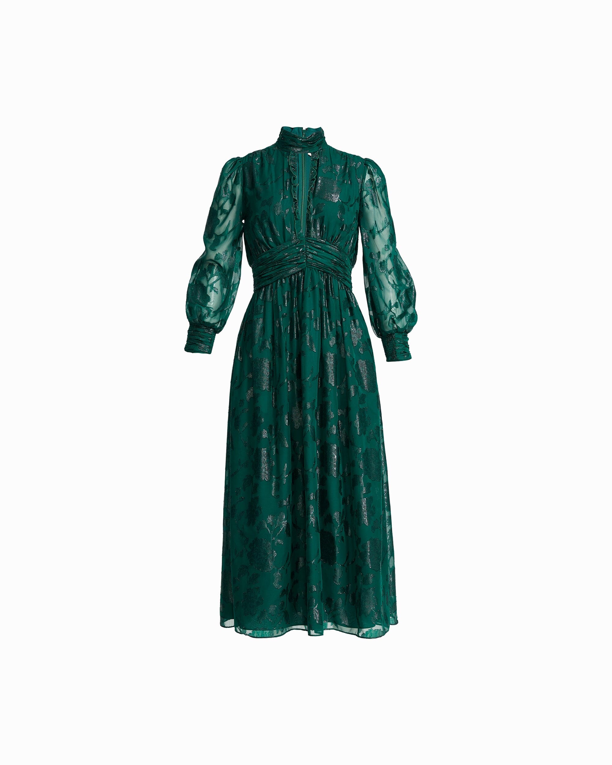Anne Klein Jacquard Lurex Midi Dress Anne Klein Jacquard Lurex Midi Dress