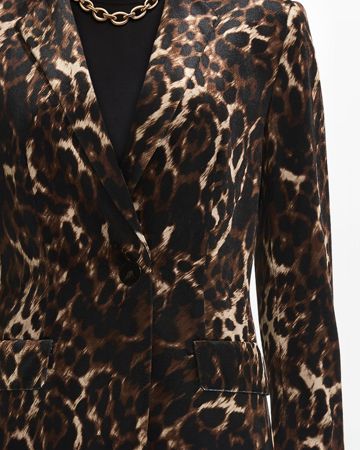 Anne Klein One Button Notch Jacket