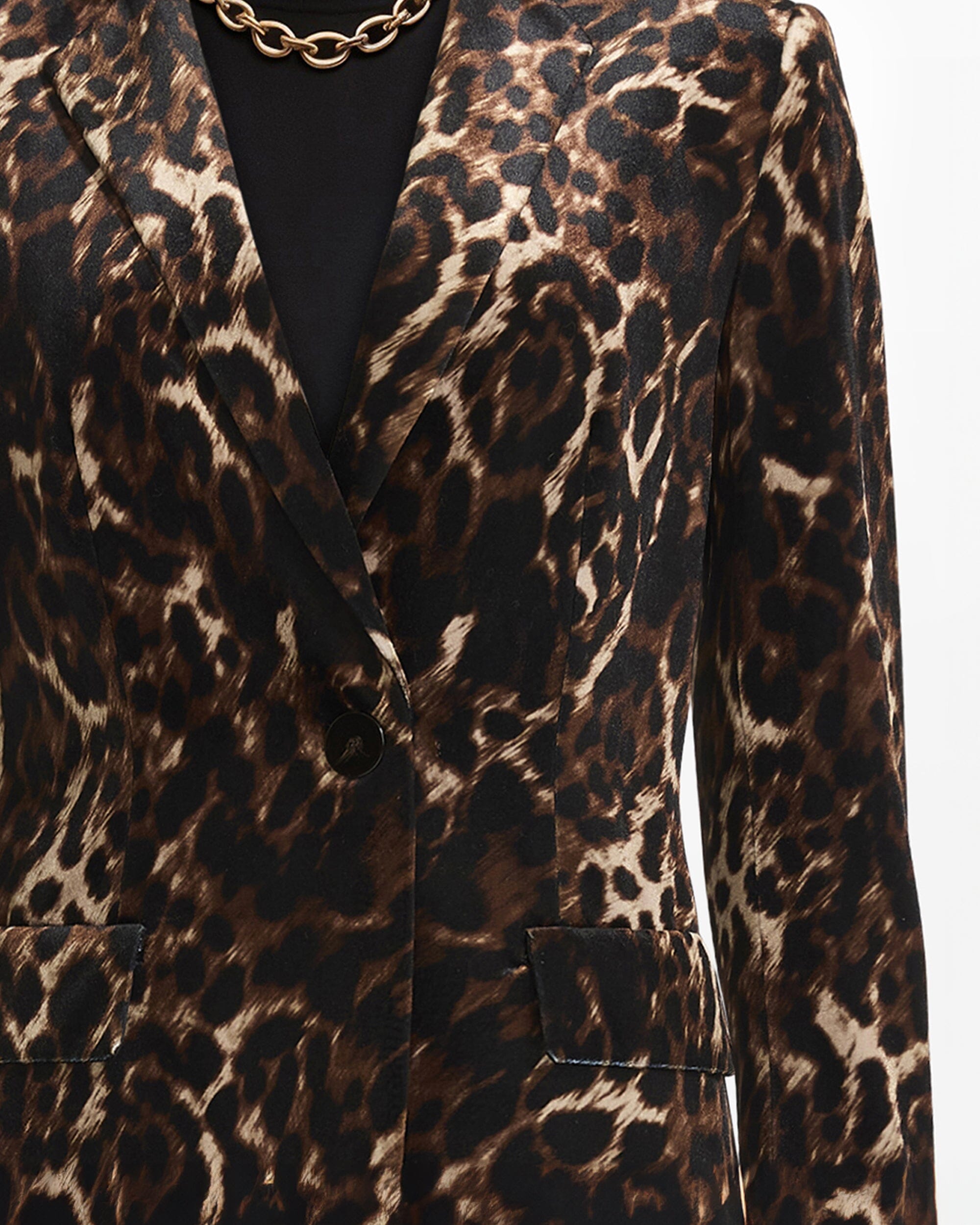 Anne Klein One Button Notch Jacket