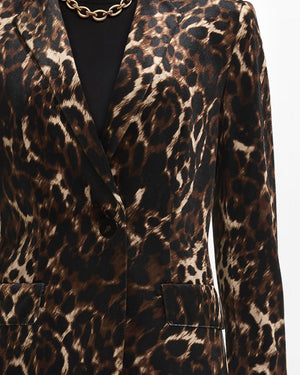 Anne Klein One Button Notch Jacket