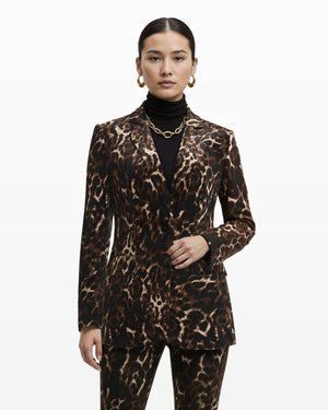 Anne Klein One Button Notch Jacket