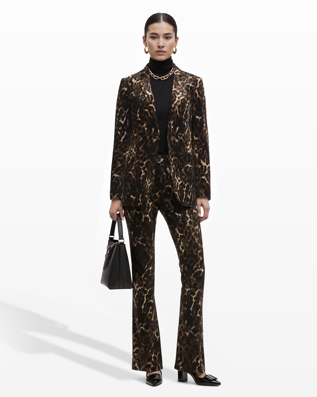 Anne Klein One Button Notch Jacket