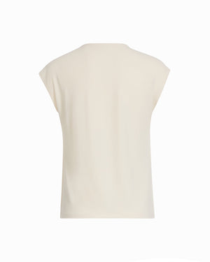 Anne Klein Pleated Front Top