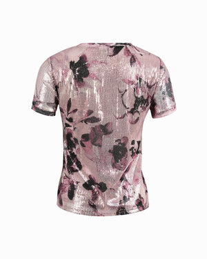 Anne Klein Short Sleeve Banded Tee