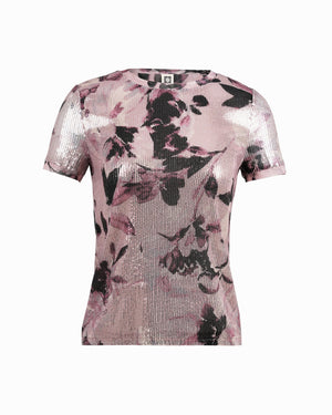 Anne Klein Short Sleeve Banded Tee