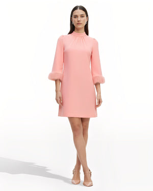 Anne Klein Blossom Petite Open Back Shift Dress