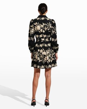 Anne Klein Tered Collared Shirt Dress