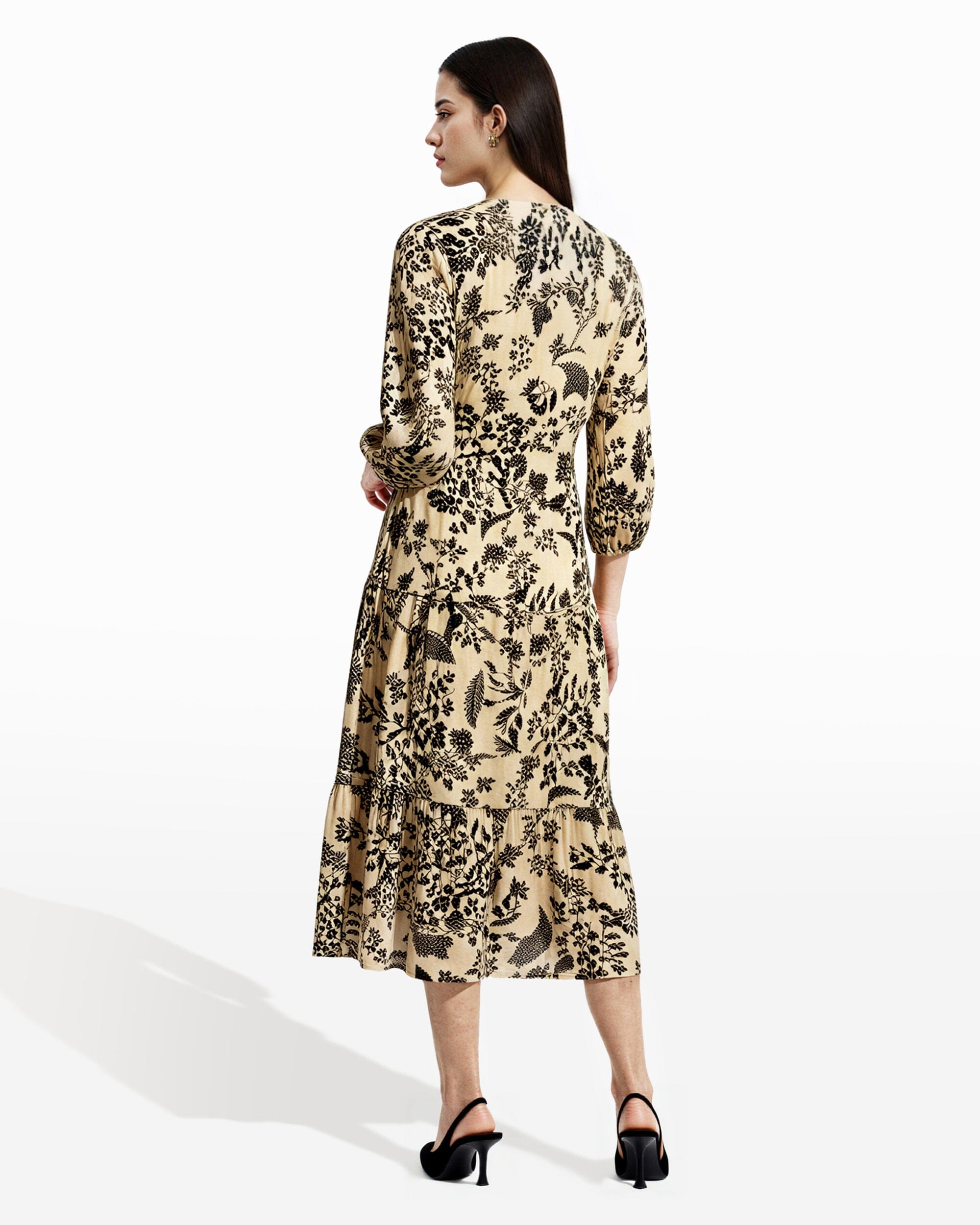 Anne Klein Plus Tiered Patio Dress