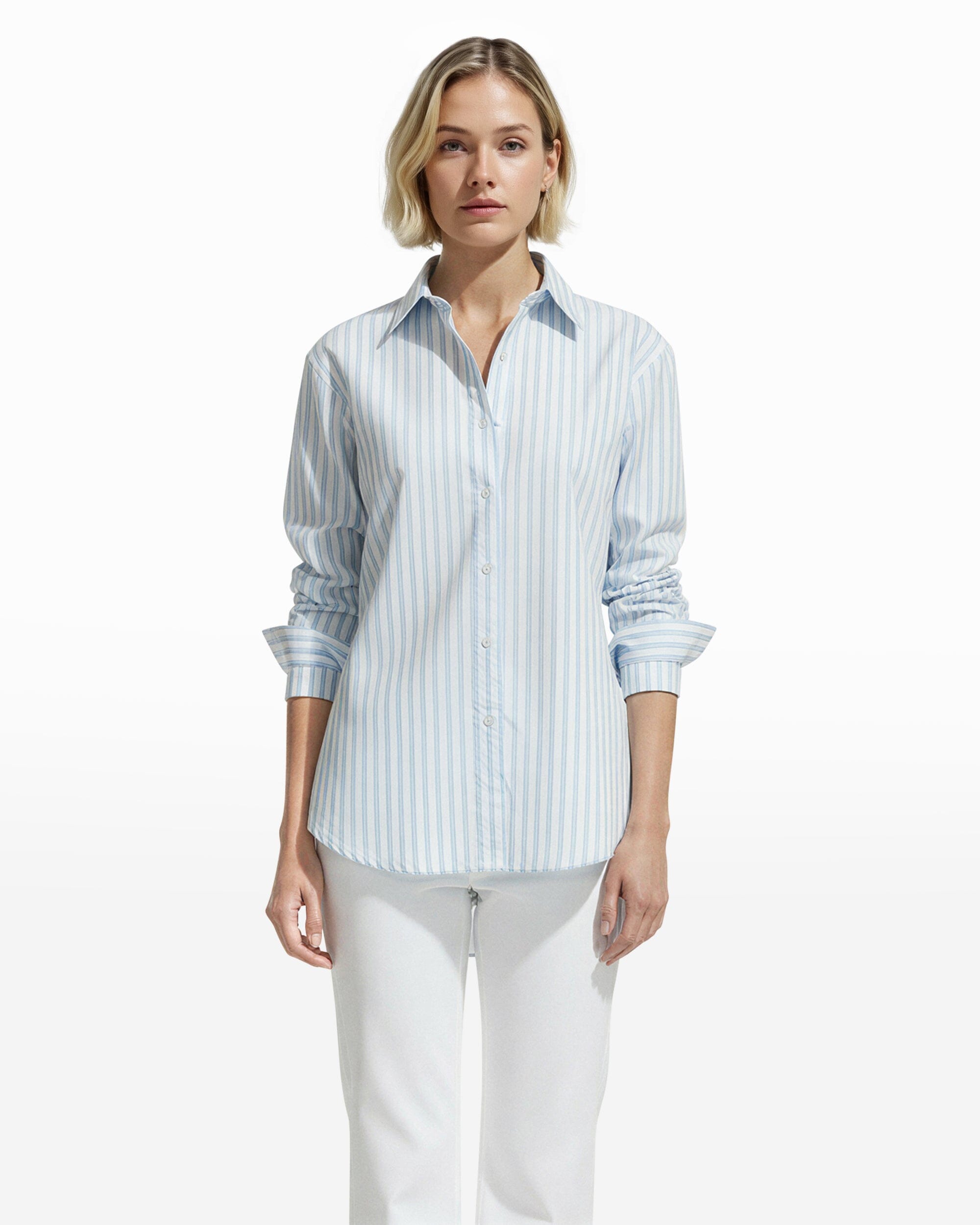 Anne Klein Plus Button Front Shirt