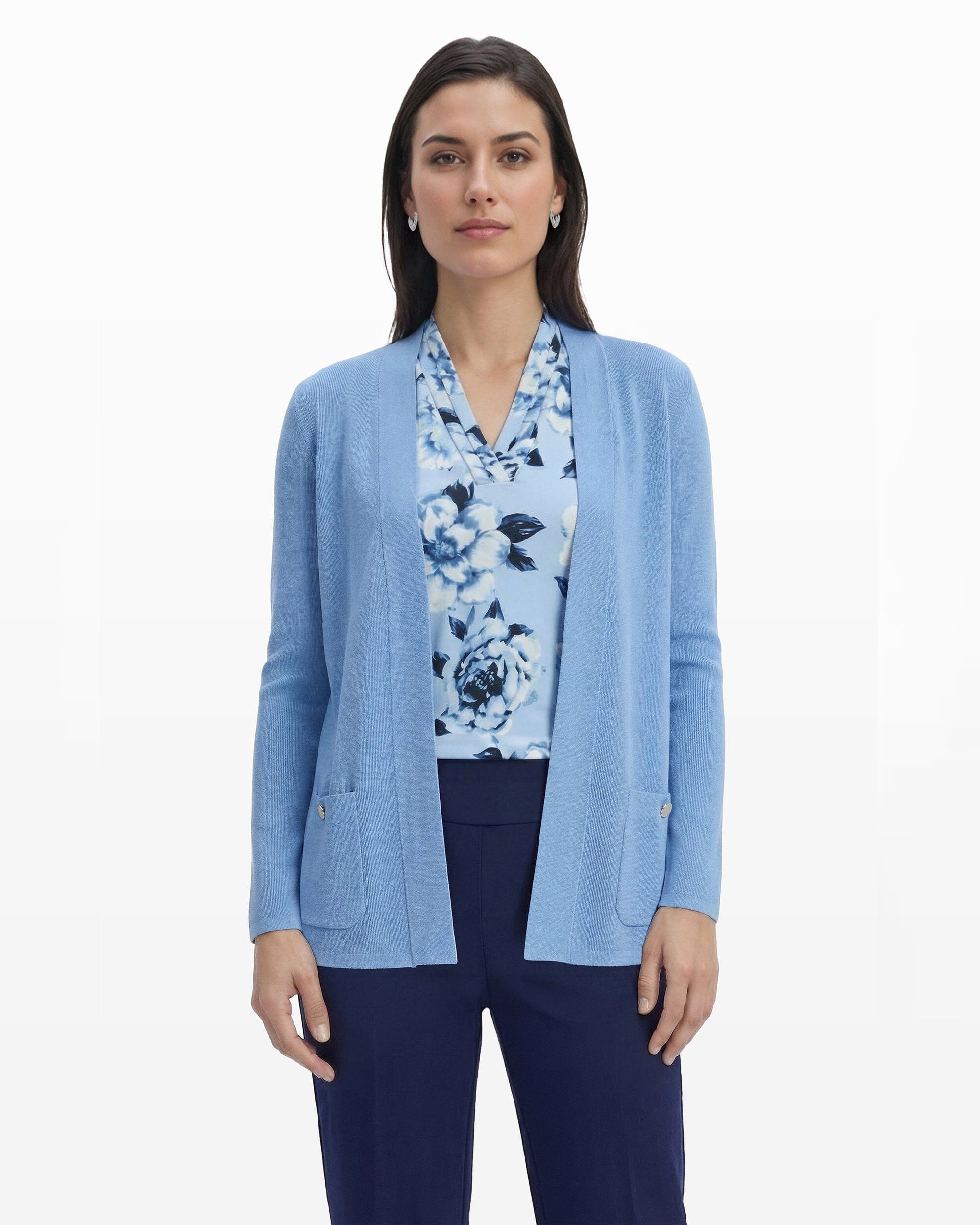 Anne Klein Malibu Kissing Front Cardigan
