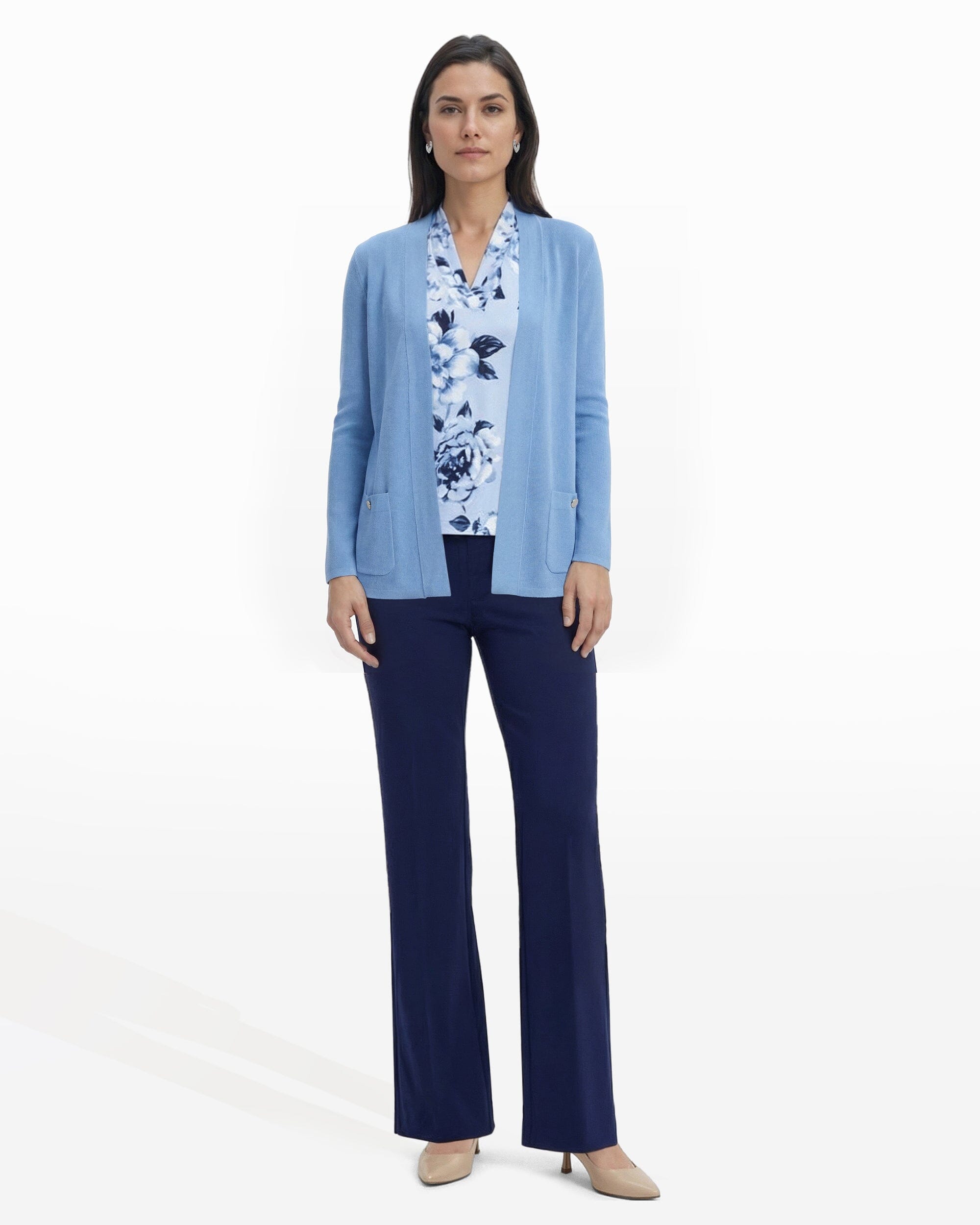 Anne Klein Malibu Kissing Front Cardigan