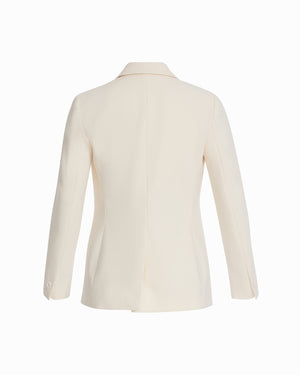 Anne Klein Applique One Button Jacket