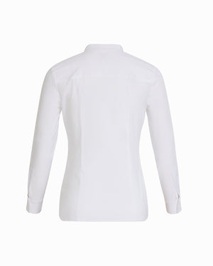 Anne Klein Long Sleeve Poplin Shirt