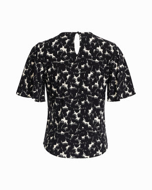 Anne Klein Bell Sleeve Top