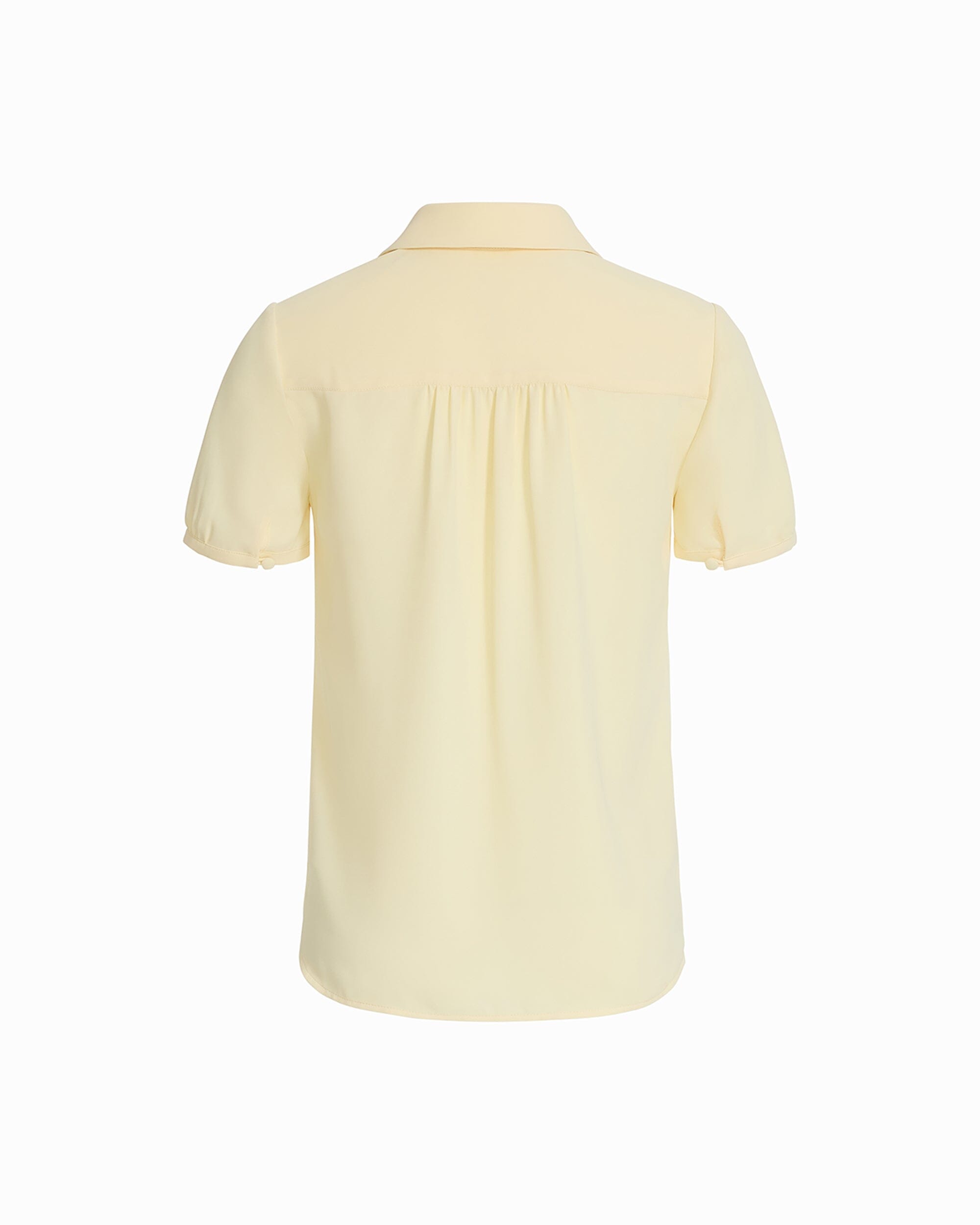 Anne Klein Button Front Cap Sleeve Blouse